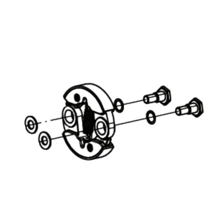 Zespół Sprzęgła Sprzęgło Asm - Mccul 5975943-01 w grupie Części Zamienne / Części zamienne McCulloch Wykaszarki / Części zamienne McCulloch B33PS+ 4in1 w GPLSHOP (5975943-01)
