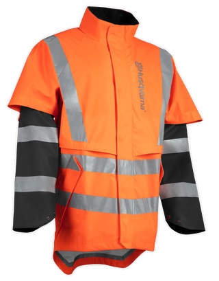 Kurtka las Husqvarna Funcional EN 20471, XS w grupie Produkty do pielęgnacji ogrodów oraz do gospodarki leśnej marki / Husqvarna Wyposażenie i odzież ochronna / Kurtka w GPLSHOP (5976628-42)