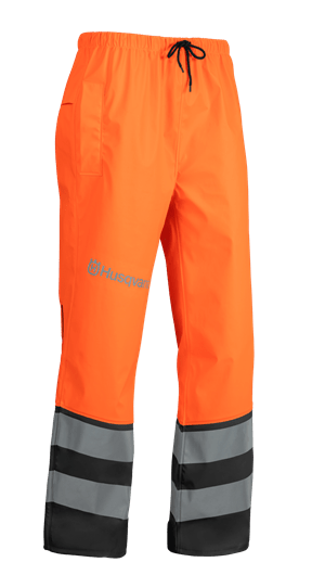 Rain Trousers Husqvarna Functional EN 20471, XL w grupie Produkty do pielęgnacji ogrodów oraz do gospodarki leśnej marki / Husqvarna Wyposażenie i odzież ochronna / Spodnie do pasa w GPLSHOP (5976629-58)