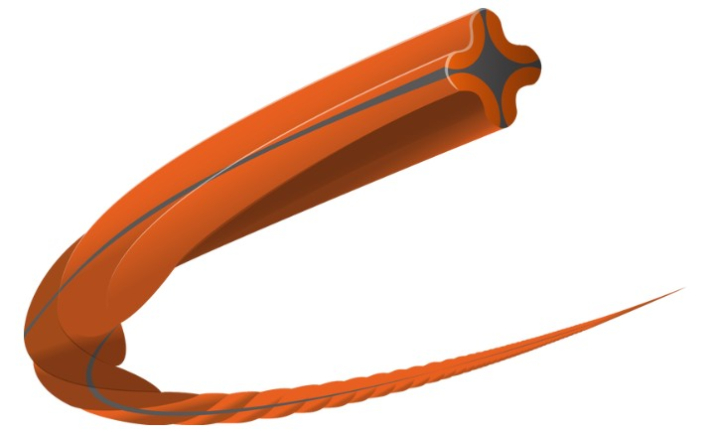 Żyłka X Husqvarna Whisper Twist w grupie Produkty do pielęgnacji ogrodów oraz do gospodarki leśnej marki / Husqvarna Wykaszarki & Podkaszarki / Akcesoria wykaszarki & podkaszarki / Żyłki tnące w GPLSHOP (5976691-42)