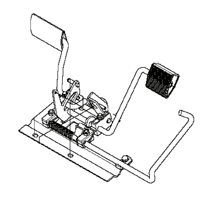 Zespół płytki pedału z łożyskiem w grupie Części Zamienne / Części zamienne Jonsered Kosiarki samojezdne / Części zamienne Jonsered FR 2312 MA w GPLSHOP (5979354-01)