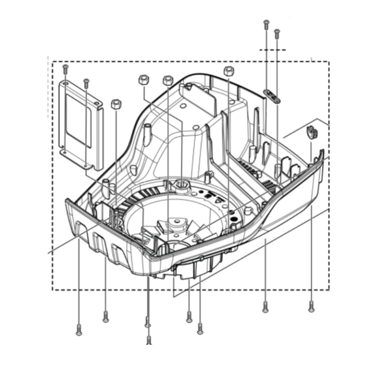 Osłona Pro Powerhead Dolna 5979378-01 w grupie  w GPLSHOP (5979378-01)
