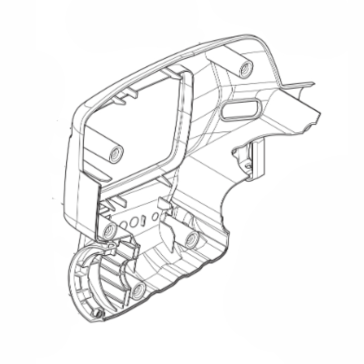 Mieszkania po lewej stronie w grupie Części Zamienne / Części zamienne Nożyce do żywopłotu / Części zamienne Husqvarna 522iHD75 w GPLSHOP (5983698-03)