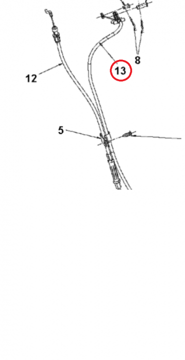 Cable Assy Speed Select Braide w grupie  w GPLSHOP (5984504-01)