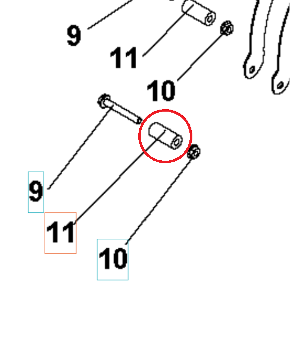 Odstępnik 5986803-01 w grupie w GPLSHOP (5986803-01)