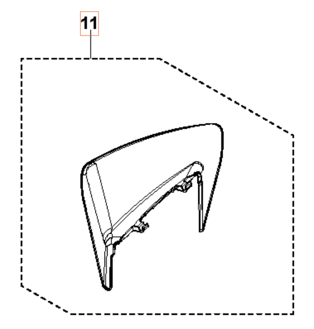DEFLECTOR, SIDE PROTECTION COVER w grupie  w GPLSHOP (5989614-01)