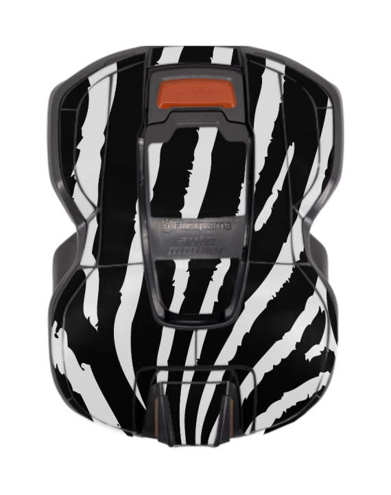 Zestaw folii 'Zebra' do Automower 305 - 2020> w grupie Osprzęt kosiarka Automatyczna / Foil set w GPLSHOP (5992949-01)