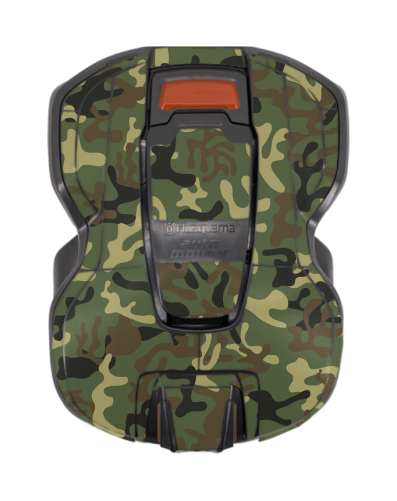 Zestaw folii 'Camo' do Automower 305 - 2020> w grupie Osprzęt Kosiarka Automatyczna / Foil set w GPLSHOP (5992950-01)
