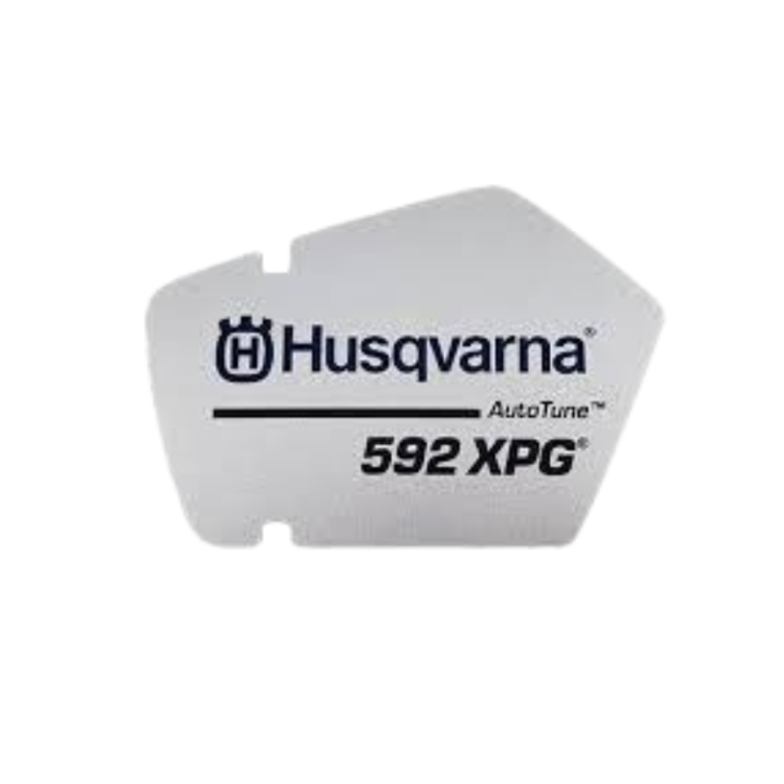 Etykieta Obudowa Rozrusznika 592 Xp - w grupie Części Zamienne / Części zamienne Pilarki / Części zamienne Husqvarna 592XP/G w GPLSHOP (5993335-03)