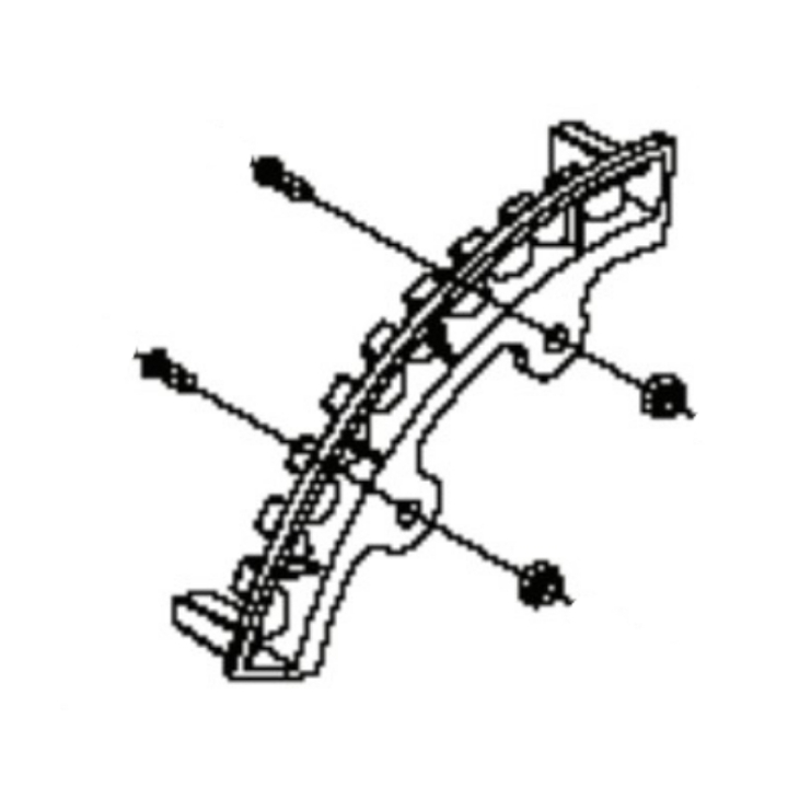 Zestaw płyt 5993493-63 w grupie Części Zamienne / Części zamienne Husqvarna Kosiarka / Części zamienne Husqvarna LC 140P w GPLSHOP (5993493-63)