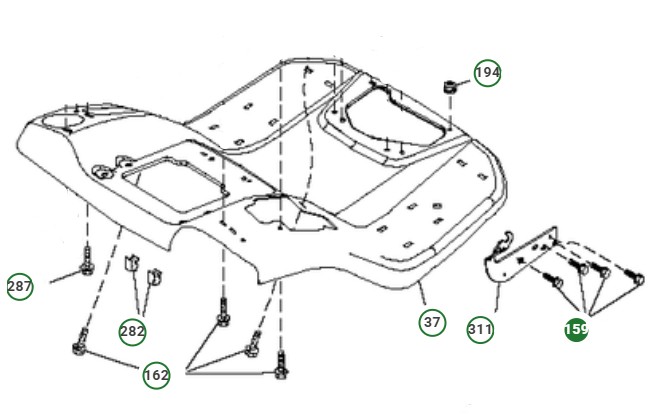 Śruba nośna 3/8-16X1 3/4 w grupie w GPLSHOP (8721406-14)