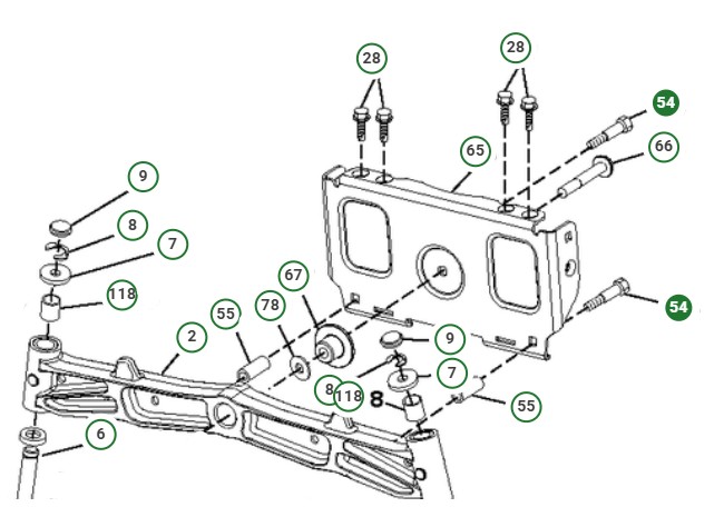 Śruba 3/8-16X2 1/4 w grupie w GPLSHOP (8747606-36)