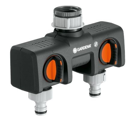 Twin-Tap Connector GARDENA (8193) w grupie  w GPLSHOP (9669703-01)