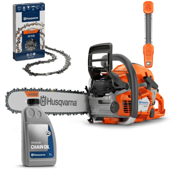 Husqvarna 550XP Mark II 15'' Zestaw Startowy w grupie Produkty do pielęgnacji ogrodów oraz do gospodarki leśnej marki / Husqvarna Pilarki / Pilarki profesjonalne w GPLSHOP (9676908)
