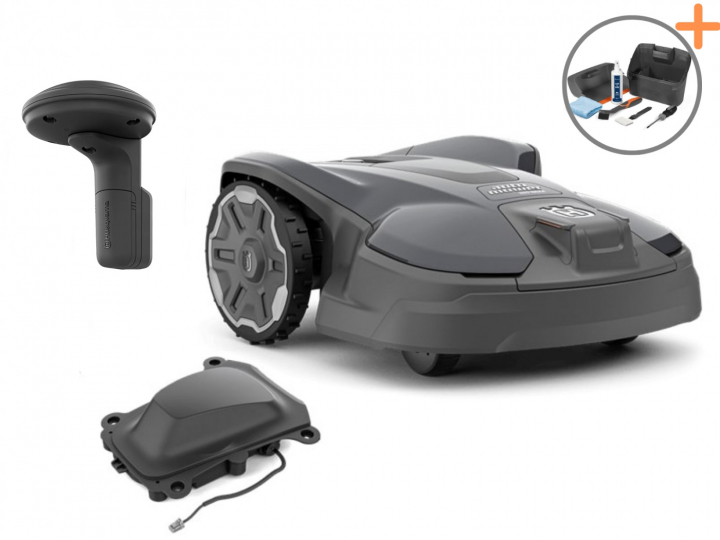 Husqvarna Automower® 320 Nera Kosiarka Automatyczna z EPOS plug-in kit | Zestaw do czyszczenia za darmo! w grupie  w GPLSHOP (9705351)