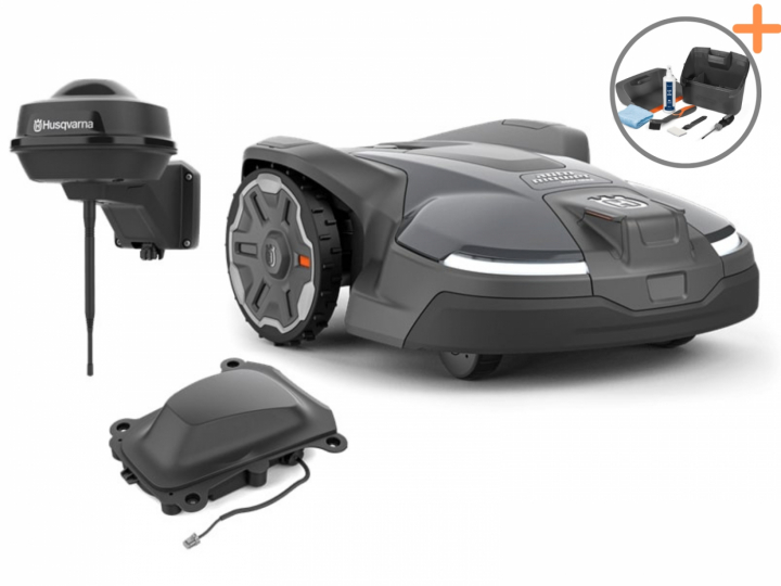 Husqvarna Automower® 450X Nera Kosiarka Automatyczna z EPOS plug-in kit | Zestaw do czyszczenia za darmo! w grupie Husqvarna Automower® / Automower® 450X Nera w GPLSHOP (9705353)