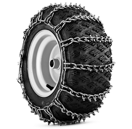 Łańcuchy śniegowe 18X9,5-8, para, do traktora w grupie Produkty do pielęgnacji ogrodów oraz do gospodarki leśnej marki / Husqvarna Kosiarka samojezdna / Zestaw serwisowy i akcesoria w GPLSHOP (9971036-10)