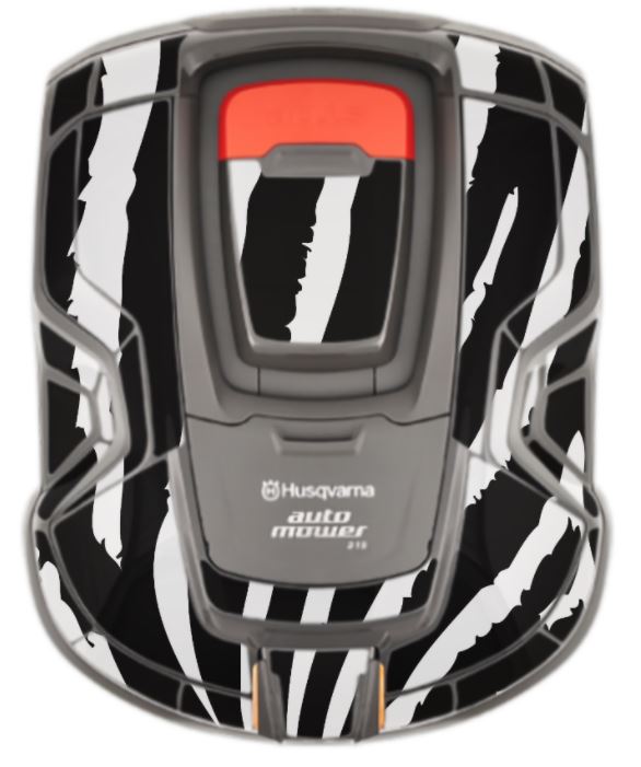 Zestaw folii do Automower 310/315-Zebra w grupie Osprzęt Kosiarka Automatyczna / Foil set w GPLSHOP (am310-106497920)