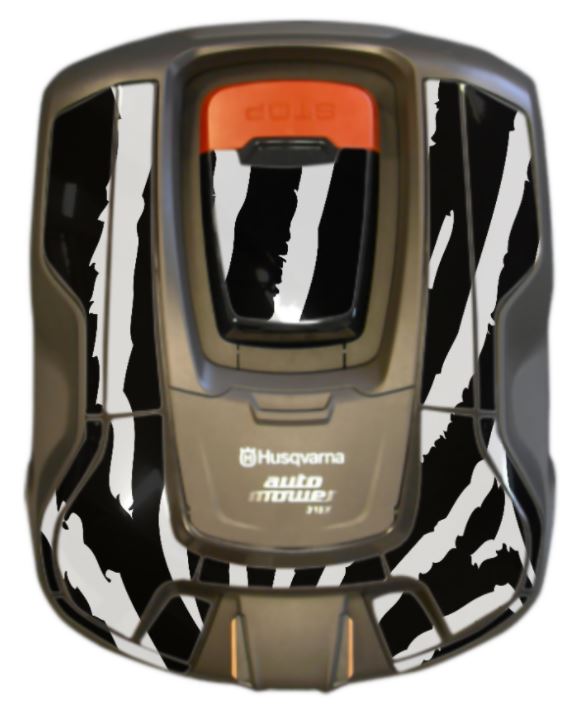 Zestaw folii do Automower 315X Zebra w grupie Osprzęt Kosiarka Automatyczna / Foil set w GPLSHOP (am315x-106497920)