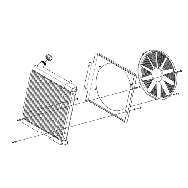 Element Chłodnicy Kpl 5010178-01