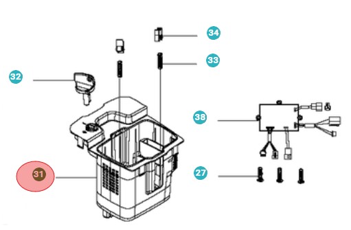Skrzynka akumulatora 5014896-02