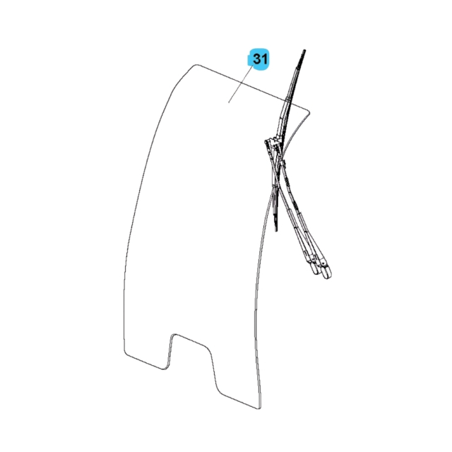 Przednia Szyba 5019554-01