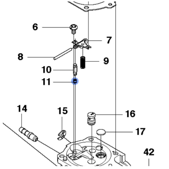 Zawór osadczy, platerowany 5035923-01