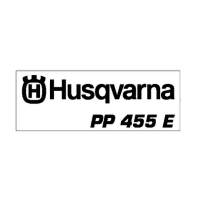 Naklejka Husqvarna, Pp 455 E