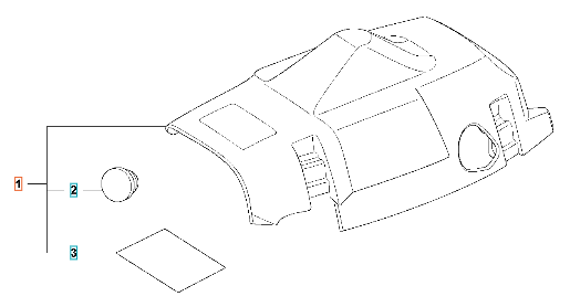 Pokrywa cylindra Kpl
