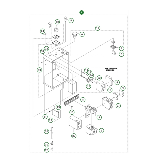 Skrzynka Elektryczna Pp 325 E, 480V 4-Pin