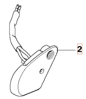 Wyłącznik stop (prawy)