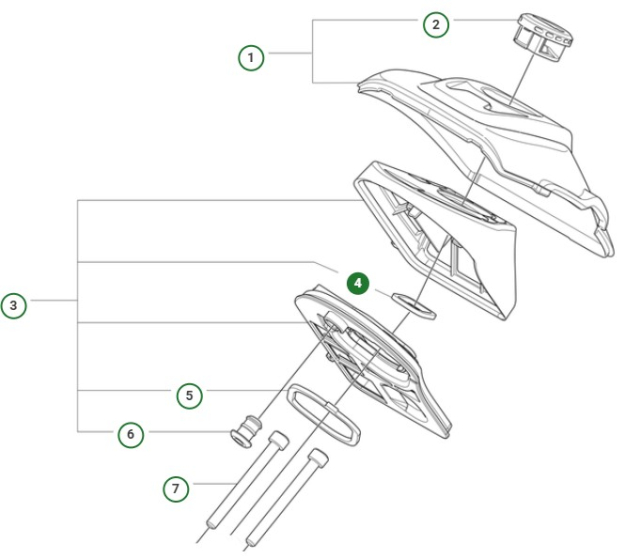 Uszczelniacz filtra powietrza w połowie!