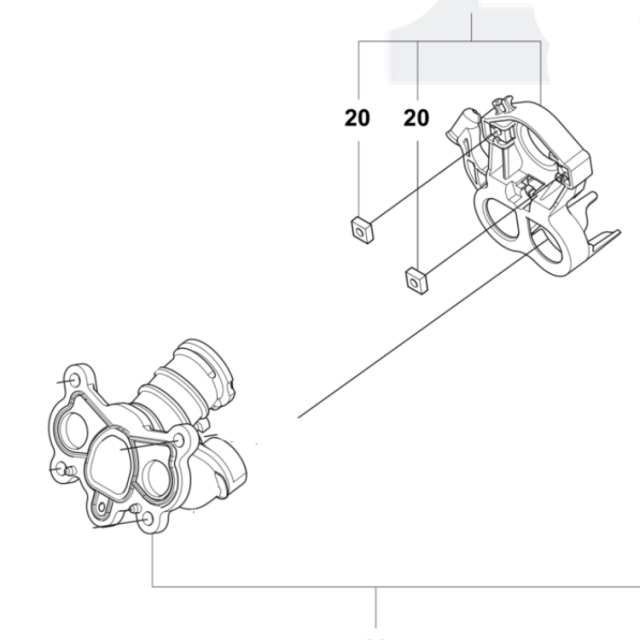 Standardowy zespół rury wlotowej Raven 5311107-01