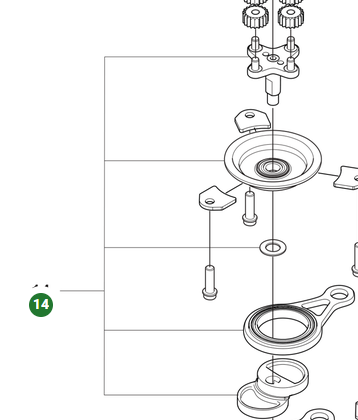 Pierścień łożyska zgrubnie nacięty 5311957-02