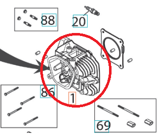 Górna czapka 5324292-54