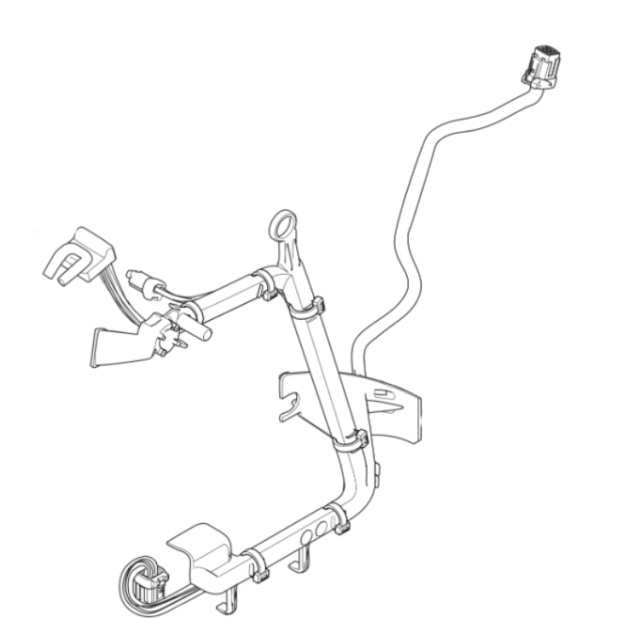 Zespół przewodów sygnałowych piły łańcuchowej 50 5361797-01