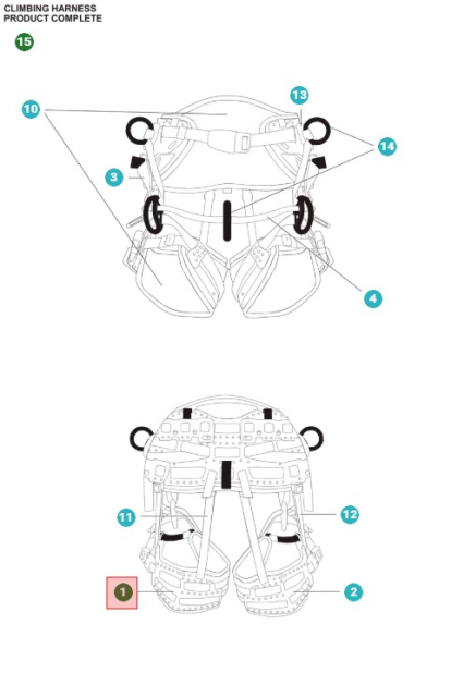 Pętla na nogę lewa 5367699-01