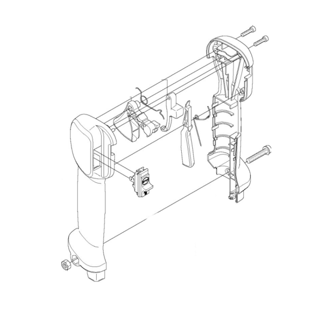 System klamek Kpl 5374245-14