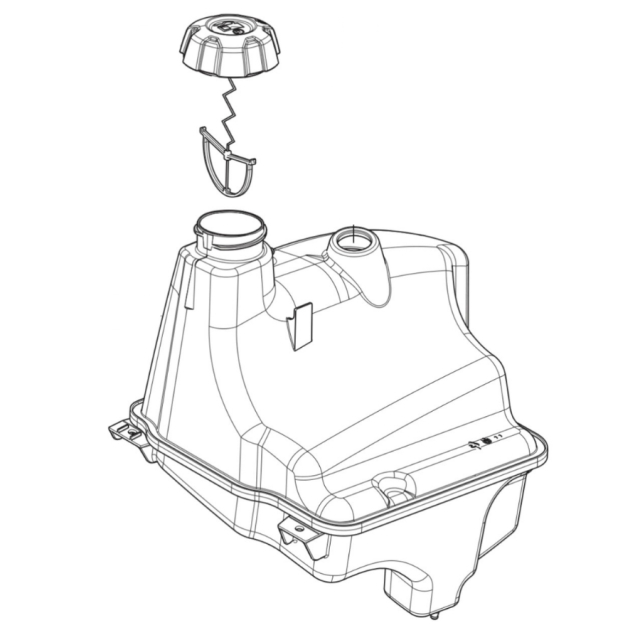 Zestaw zbiornika paliwa R400 5374825-01