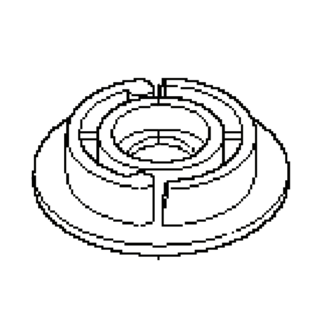 Koło pasowe rozrusznika, górne