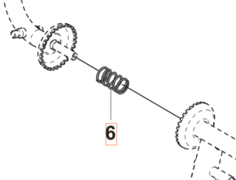 Sprężyna Przepustnicy 5449816-01