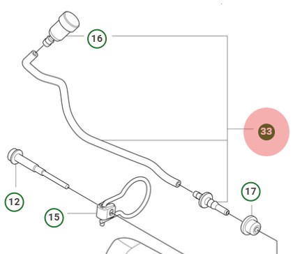 Zespół węża odpowietrzającego T540Xp Mark