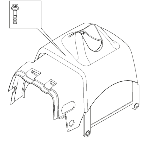 Pokrywa Butli Kpl 5764704-01