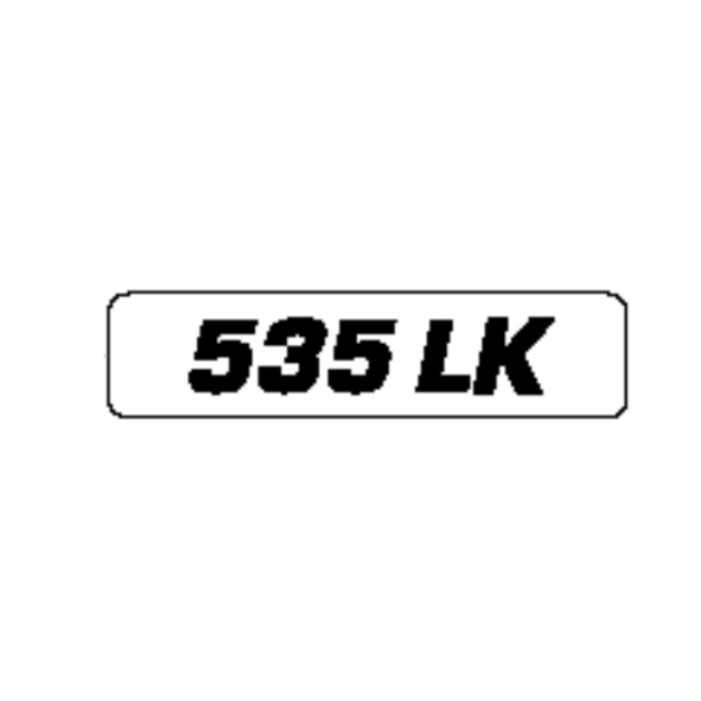 Naklejka Pokrywa Cylindra 535Lk 5769986-23