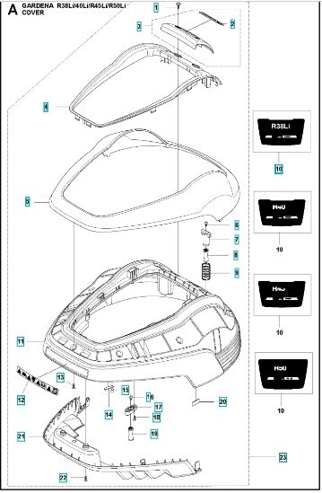 System Nadwozia R50Li 5779553-08