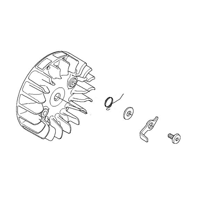 Koło zamachowe Husqvarna 545FXT AutoTune™