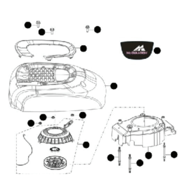 Pokrywa/Zestaw Startowy 5798202-03