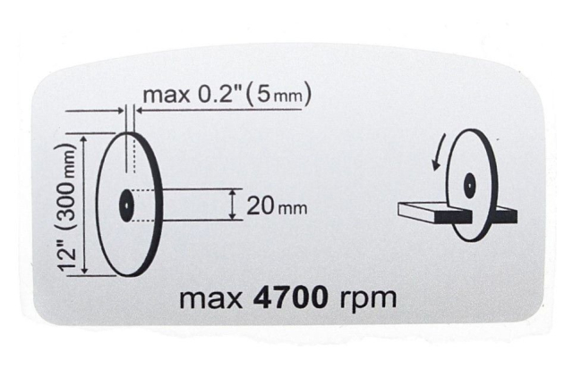 Naklejka Mg Bladeguard Bushing Si