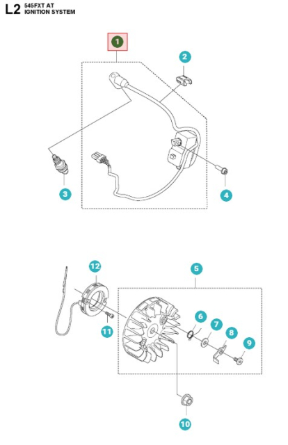 Moduł zapłonowy 545FX, 545FXT AutoTune