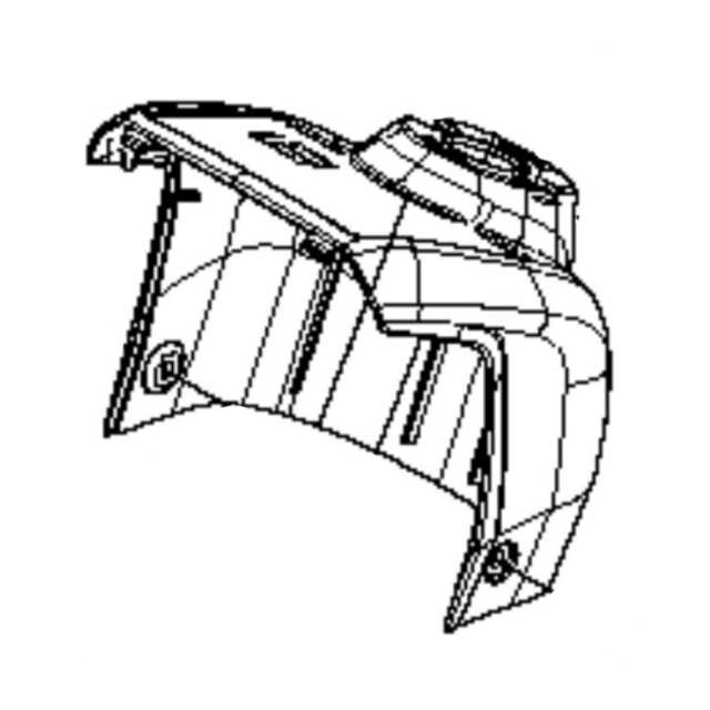 Kolumna Kierownicy, Tylna, P524 5872172-02